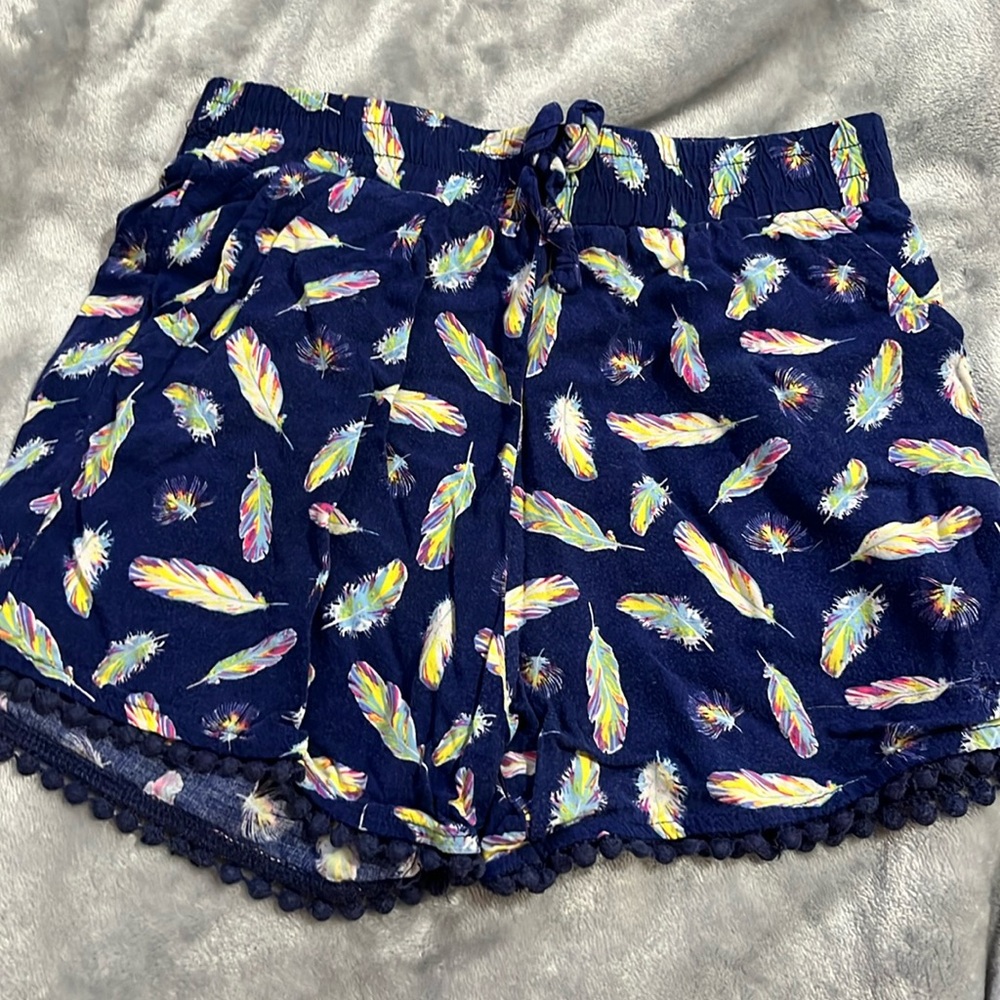 Kids blue pajama shorts